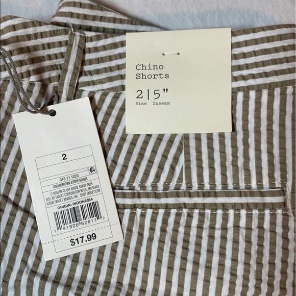 A New Day NWT Chino shorts size 2 - Picture 2 of 5